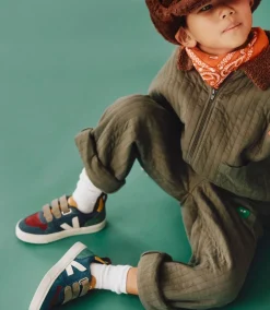 V-10 SUEDE MULTICO NAUTICO<VEJA Cheap