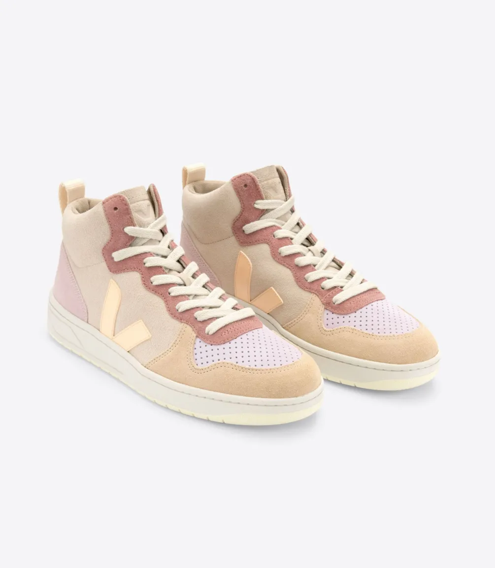 V-15 SUEDE MULTICO PEACH<VEJA Flash Sale