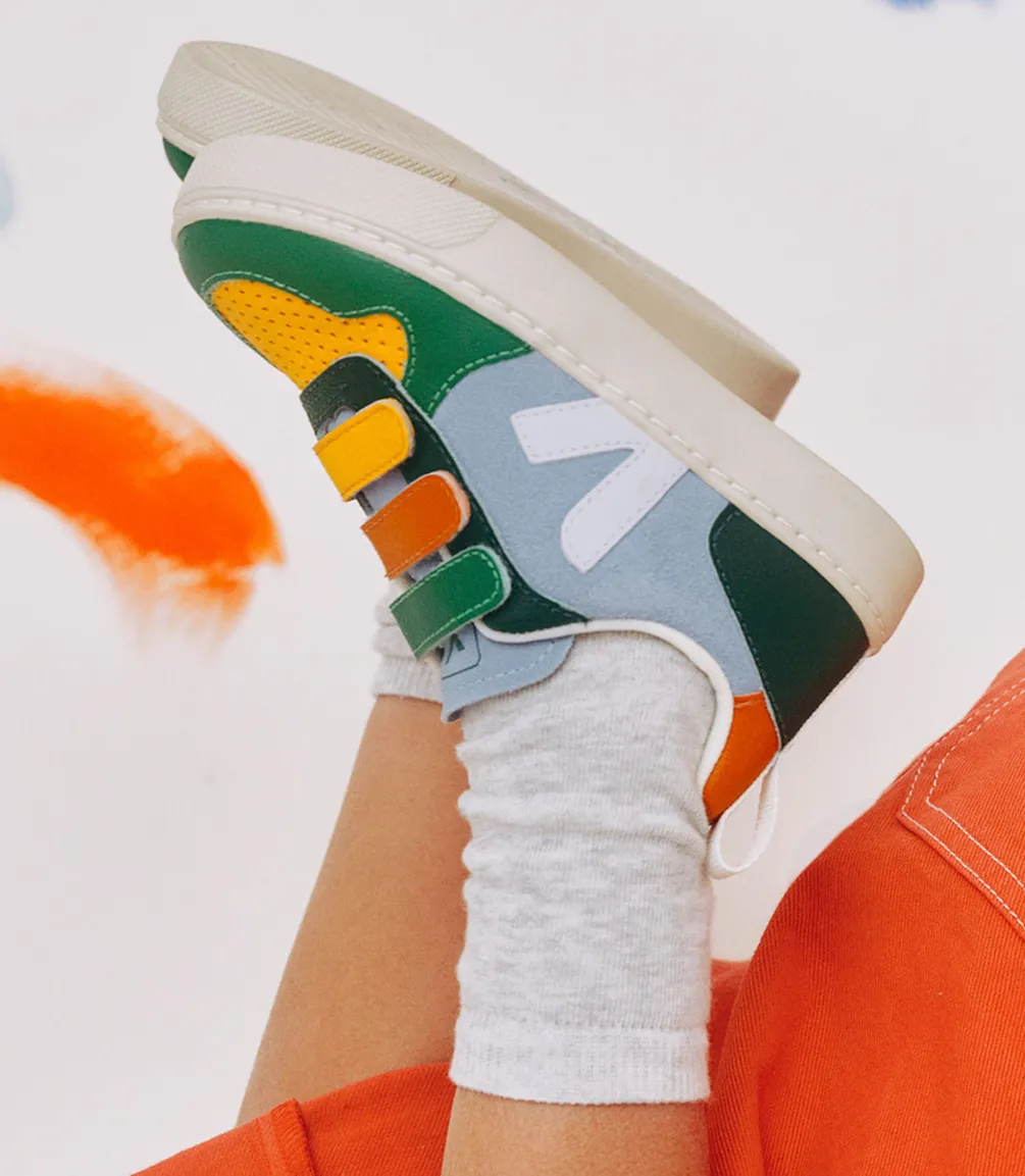 V-10 SUEDE MULTICO STEEL<VEJA Flash Sale