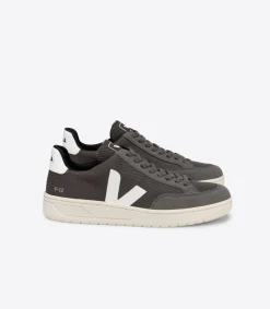V-12 VEGAN B-MESH GRAFITE WHITE<VEJA Clearance