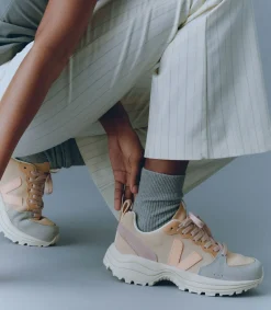 VENTURI SUEDE ALMOND PEACH MULTICO<VEJA Best Sale