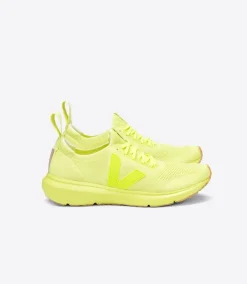 V-KNIT X RICK OWENS FULL ACID YELLOW<VEJA Clearance