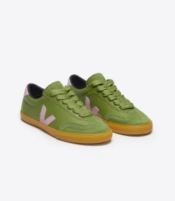 VOLLEY LEATHER X MAKE MY LEMONADE KIWI ORCHID<VEJA Hot