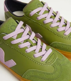VOLLEY LEATHER X MAKE MY LEMONADE KIWI ORCHID<VEJA Hot