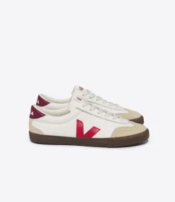 VOLLEY LEATHER WHITE PEKIN BARK<VEJA Sale