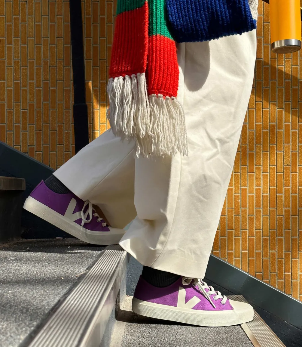 WATA II LOW CANVAS COSMOS PIERRE<VEJA Hot