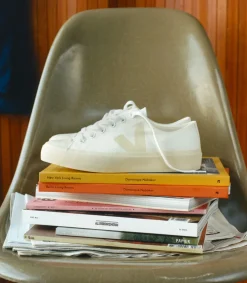 WATA II LOW CANVAS WHITE PIERRE<VEJA Cheap